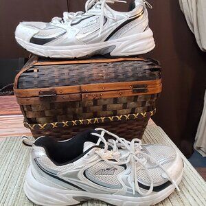 Avia Men's 5000 Athletic Lace-up Running Shoes White Multicolor Size 9.5 Wide